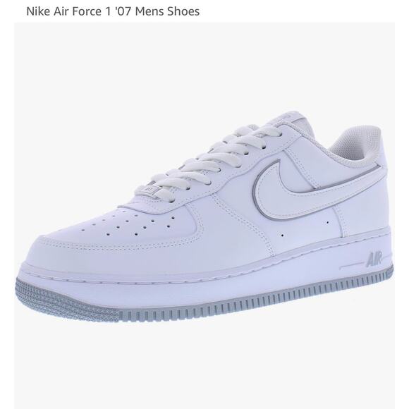 Nike Air Force 1 \'07 White Wolf Grey Sole DV0788-100 Men\'s Size 10.5 New